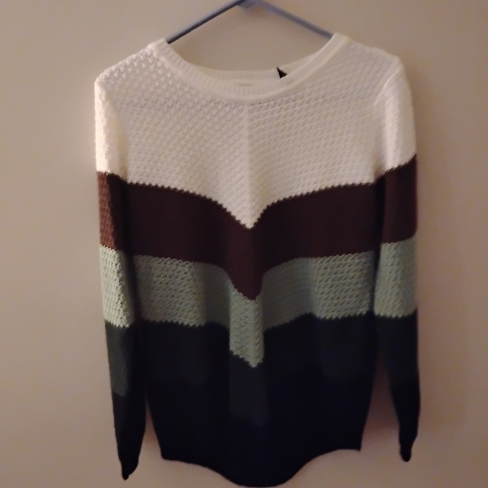 Preswick & Moore Multicolor Crew Neck Sweater